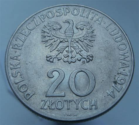 XXV Lat RWPG 20 zł 1974 w Monety i Banknoty z Polski i świata w