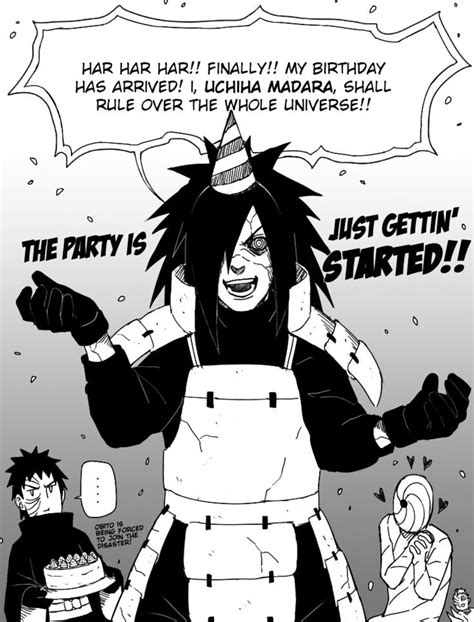 Maddy Daddy And Obi Tobi Naruto Comic Naruto Funny Madara Uchiha