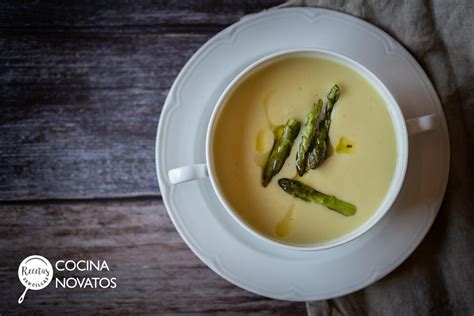 Crema De Espárragos Verdes Trigueros Con Thermomix Cocina