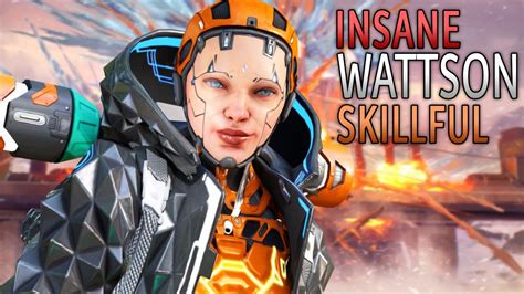 Insane Skillful Wattson Detonating All Enemies Solo Apex Legends