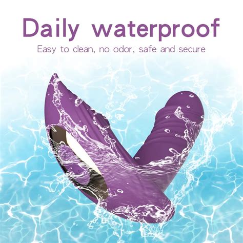 Marilyn In Remote Control Telescopic Dildo Panty Vibrator
