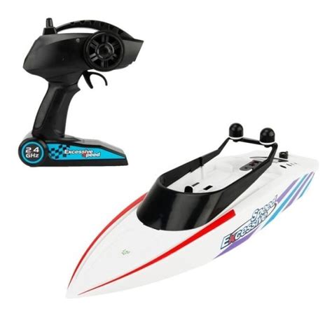 Bateau télécommandée 4 canaux 2 4 GHz Radio Control Racing RC Speedboat