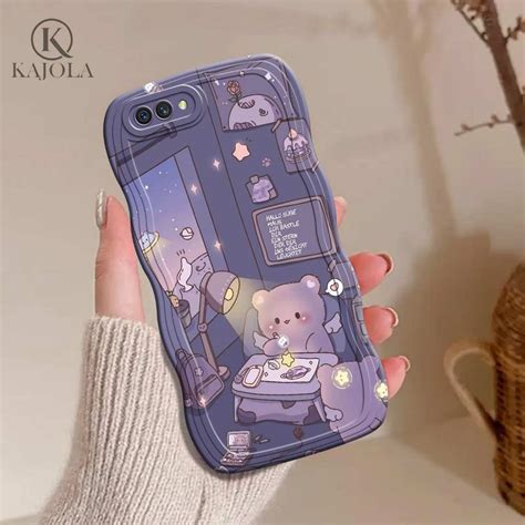 Jual Case Gelombang Oppo A S Motif Aesthetic Bahan Softcase Silicon