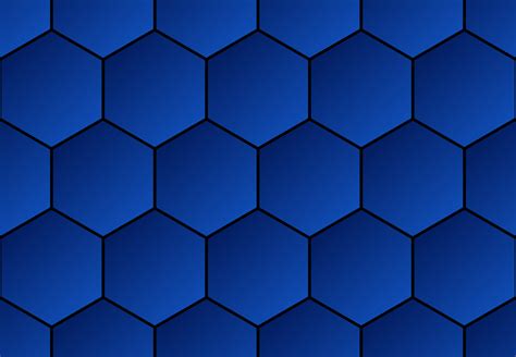 Blue Honeycomb Background