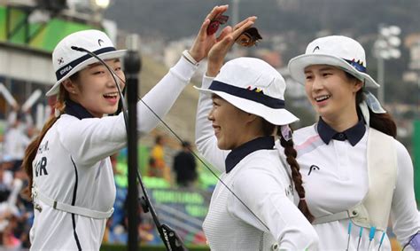 S Korea Wins Gold In Women S Archery Team Korea Net The Official