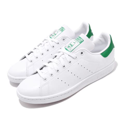 Adidas Originals Stan Smith White Green Men Classic Casual Shoes