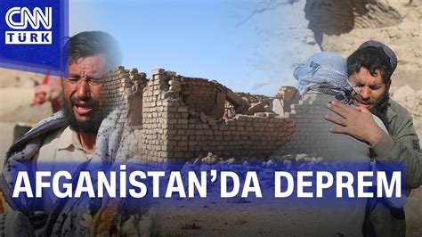 Afganistan Da Meydana Gelen Depremde Bilan O Art Yor Bin Can Kayb