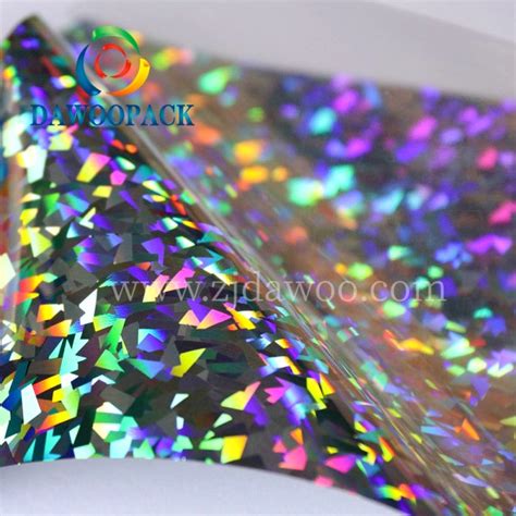 DW02 PVC Hologram Film PET Holographic Film PVC Hologram Film