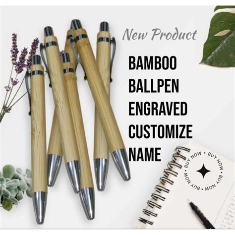 Personalized Engrave Pen 150pcs Shopee Philippines