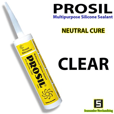 Prosil Multipurpose Silicone Sealant Neutral Cure Low Odor G Clear