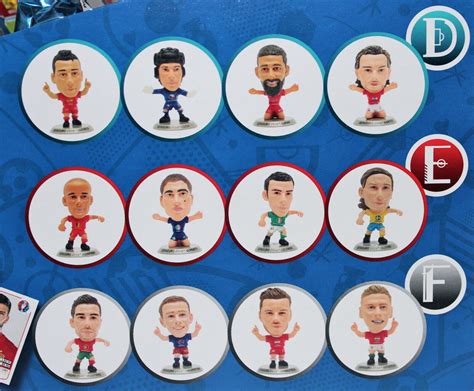 Panini EURO EM 2016 Superstars Of Football 3D Figures Sealed Box 18