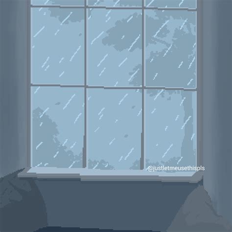 rainy afternoon : r/PixelArt