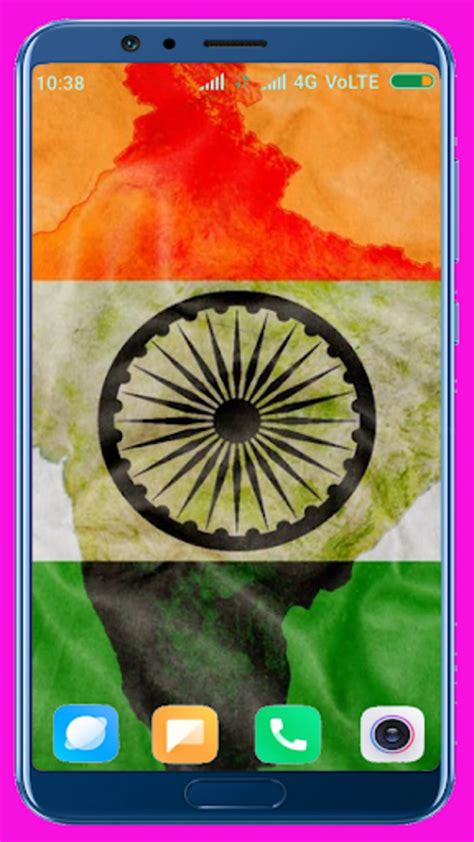 Android Indian Flag Hd Wallpaper