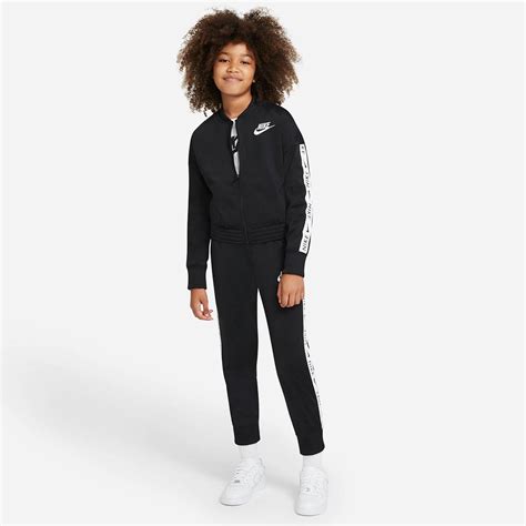 Nike Sportwear Girls Tracksuit Black