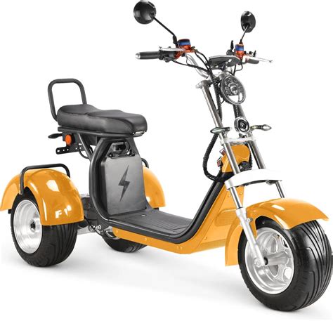 X17 CityCoco E Chopper 2000 Watt Motorvermogen 10 Inch Banden Maximale