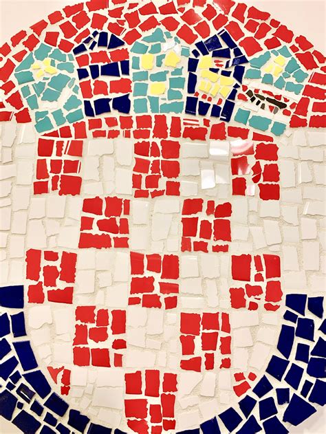 Croatian Mosaic Wall Art Etsy