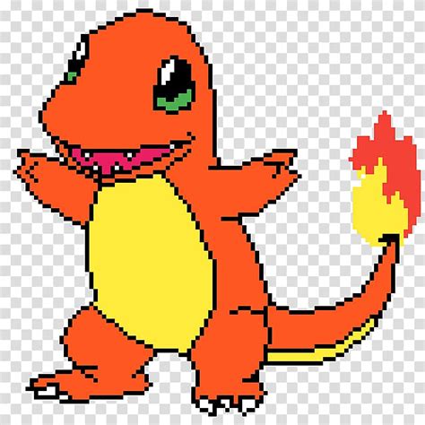 Pok Mon Charizard Charmander Pixel Art Pokemon Transparent Background