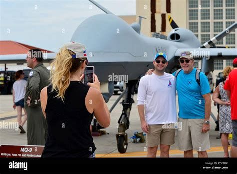 Creech Airmen Display The MQ 9 Reaper At MacDill Air Force Base Fla