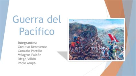 Ppt Guerra Del Pacifico