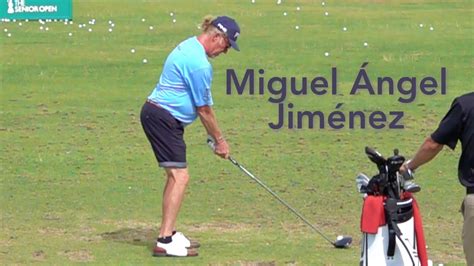 Miguel Ángel Jiménez Golf Swing Driver Slow Motion YouTube