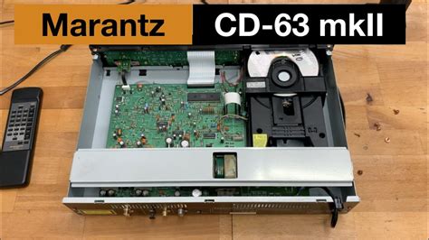 Marantz Cd Mkii A Look Inside Audio Test Youtube