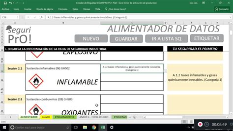 Tutorial De C Mo Elaborar Una Etiqueta Sga Del Propileno Youtube