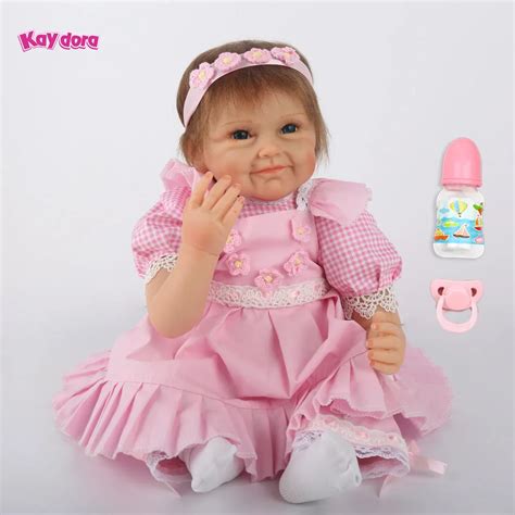 Kaydora 22 Inch 55cm Vinyl Silicone Reborn Baby Dolls Adorable Lifelike