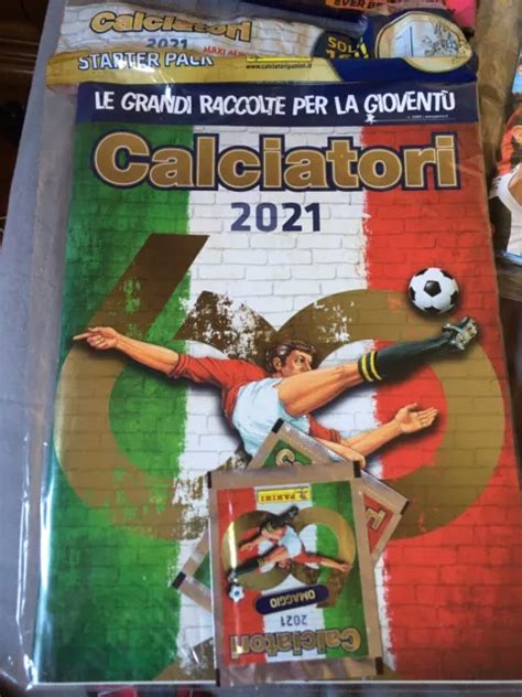 Album Calciatori Panini Starter Pack Bustine Eur Picclick Fr