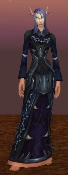 Solid Black Robe Transmogrification World Of Warcraft Forums