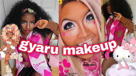 Gyaru Makeup Tutorial For Caucasian Saubhaya Makeup