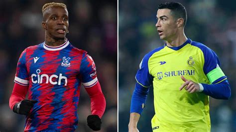 Wilfried Zaha Cristiano Ronaldo Le Nouveau Duo Dal Nassr