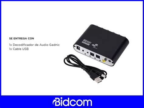 Conversor De Audio Gadnic Digital A Anal Gico Decodificador En Venta En