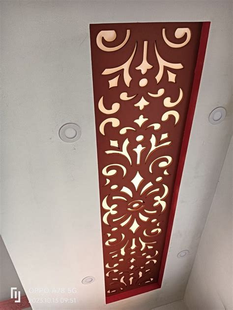 Mdf Jali Ceiling Design Simple Bedroom