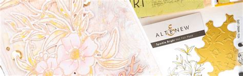 Altenew Hot Foil Plates Craft Giraffe