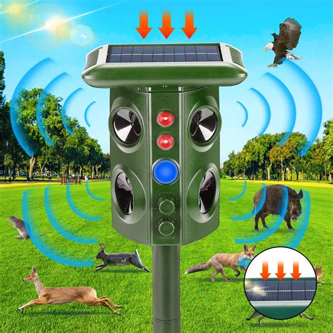 R Pulsif Solaire Ultrasons Pour Animaux Chasseur D Animaux Tanche