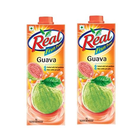 Real Fruit Power Guava Juice Guava 1LTR Pack Of 2 Price In India