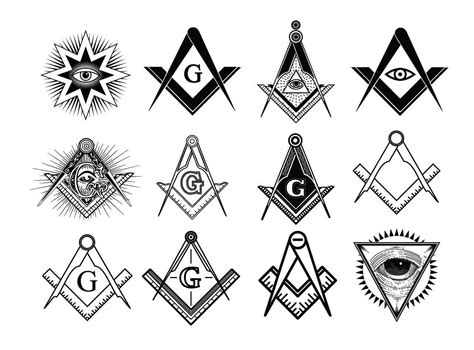 Masonic Square And Compass Svg Freemason Svg Fraternity Svg Masonic