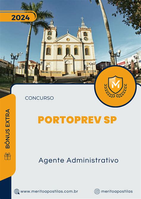 Apostila Agente Administrativo Concurso Portoprev Sp M Rito