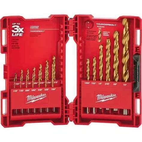 Juego de brocas de titanio Milwaukee 48 89 1105 20 piezas Envío gratis