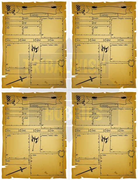 Warhammer Quest Character Sheet Lolaxen