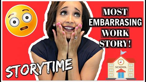 Most Embarrassing Moment At Work Ever Story Time 😳 Kym Yvonne Youtube