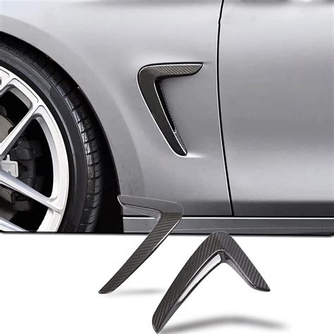 Mcarcar Kit Dry Carbon Fiber Side Fender Vent For Bmw Series F F