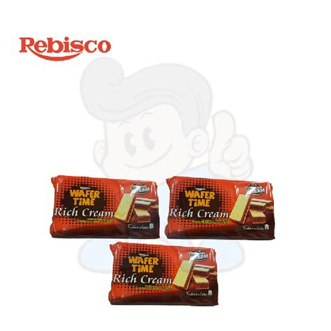 Rebisco Wafer Time Chocolate 3 X 270 G Shopee Philippines