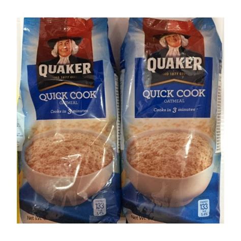 Quaker Quick Cooking Oats 800g Packs Of 2 Shopee Philippines