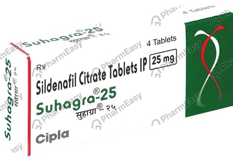 Suhagra 25 Mg Tablet 4 Uses Side Effects Price And Dosage Pharmeasy