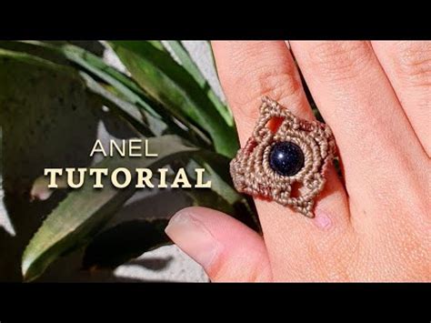 Como Fazer Um Anel Esfera Em Macrame Dede Tutoriais Youtube