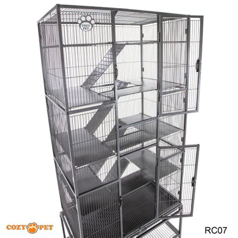 Cozy Pet Large Rodent Cage New Model With Narrow Bar Spacing Rc