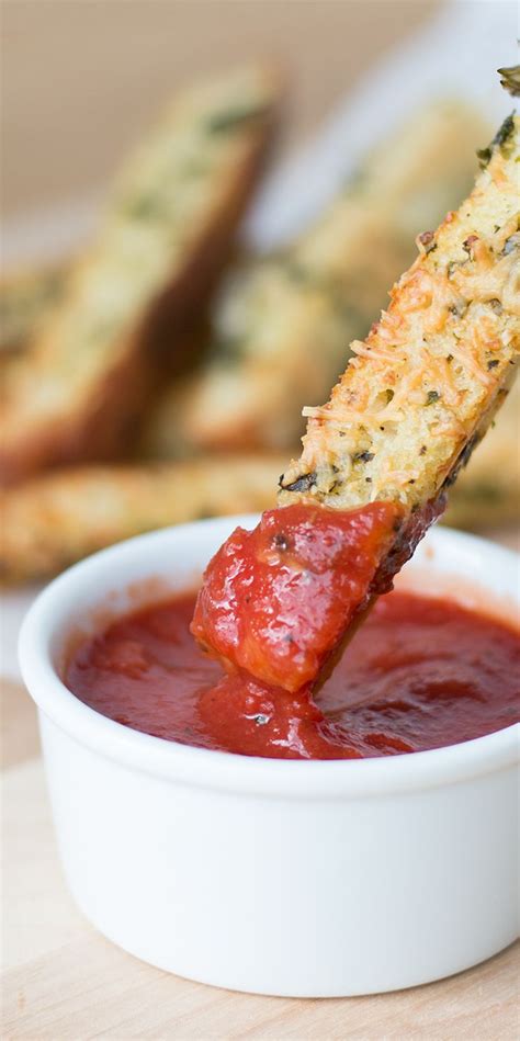 Garlic Breadsticks With Marinara Dip California Goldminer Food