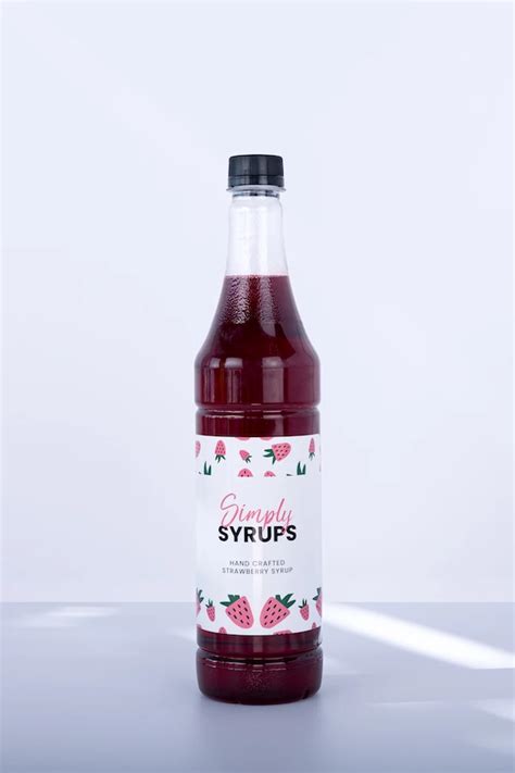 Strawberry Syrup Simply Syrups