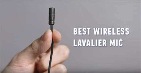 Best Wireless Lavalier Microphone System 2018 2019